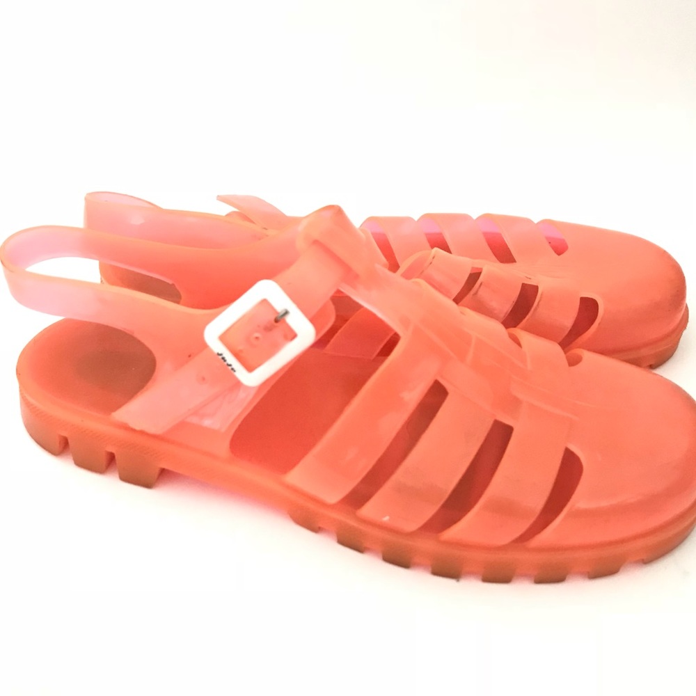 💗🖤Bright Pink Jelly Sandals💗🖤